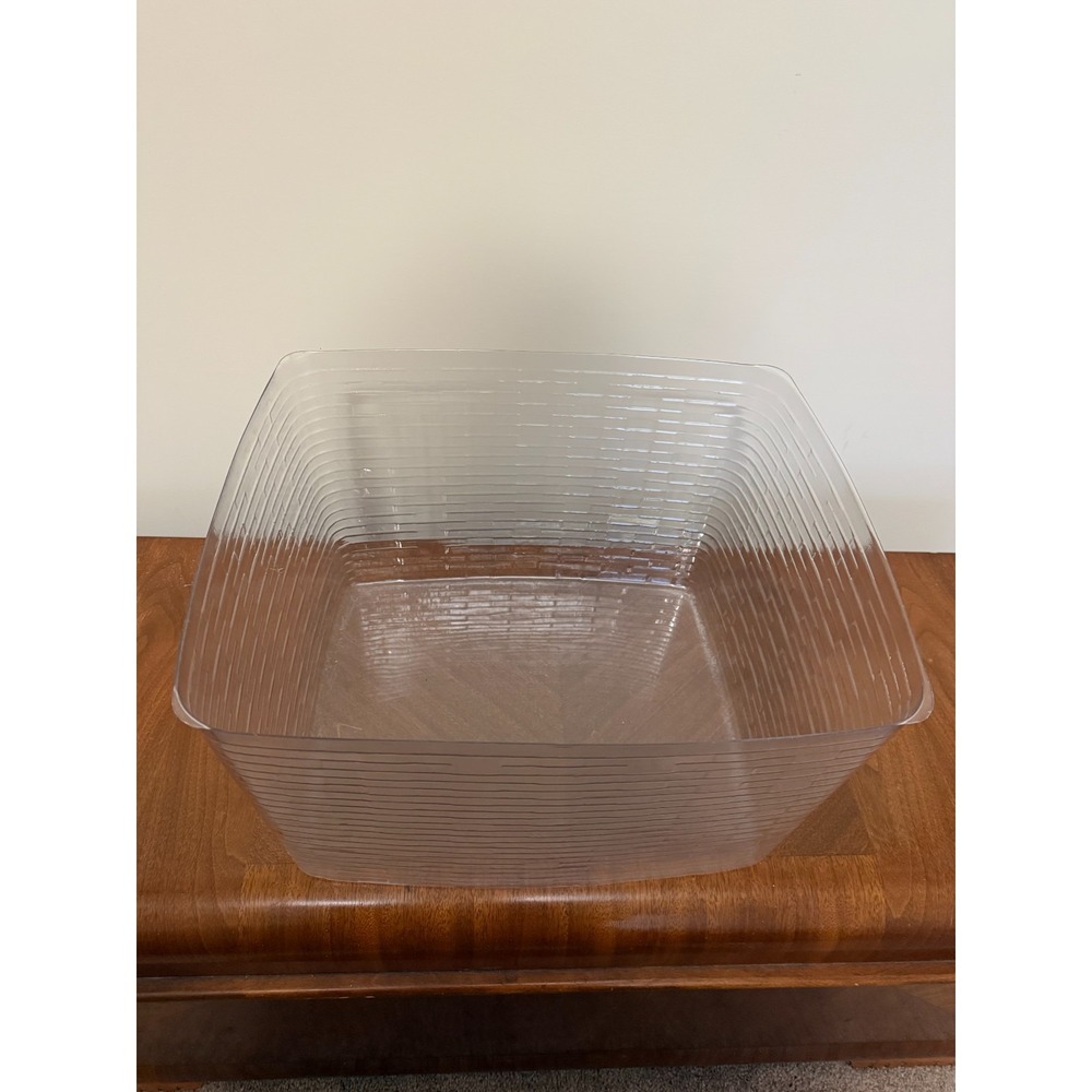 Longaberger Basket Clear Plastic Protector 15"L x 18"W x 11"H